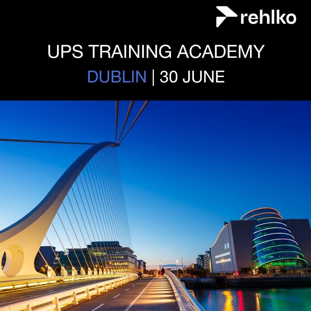 Dublin UPS Training Academy | Tuesday 30 June 2026
